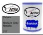 Preview: Subaru, Medium Grey Metallic, 217: 500ml Lackdose, von ATW Autoteile West.